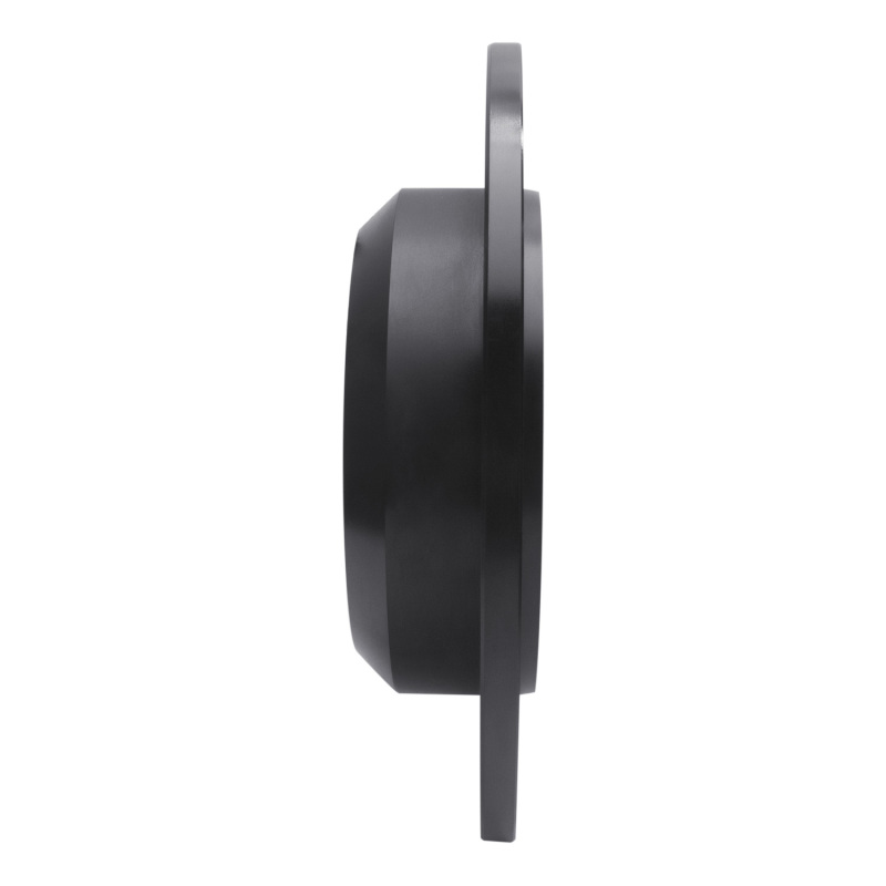 Picture of R1 18-25 Jeep Wrangler Rear Right Drilled & Slotted Black Brake Rotor