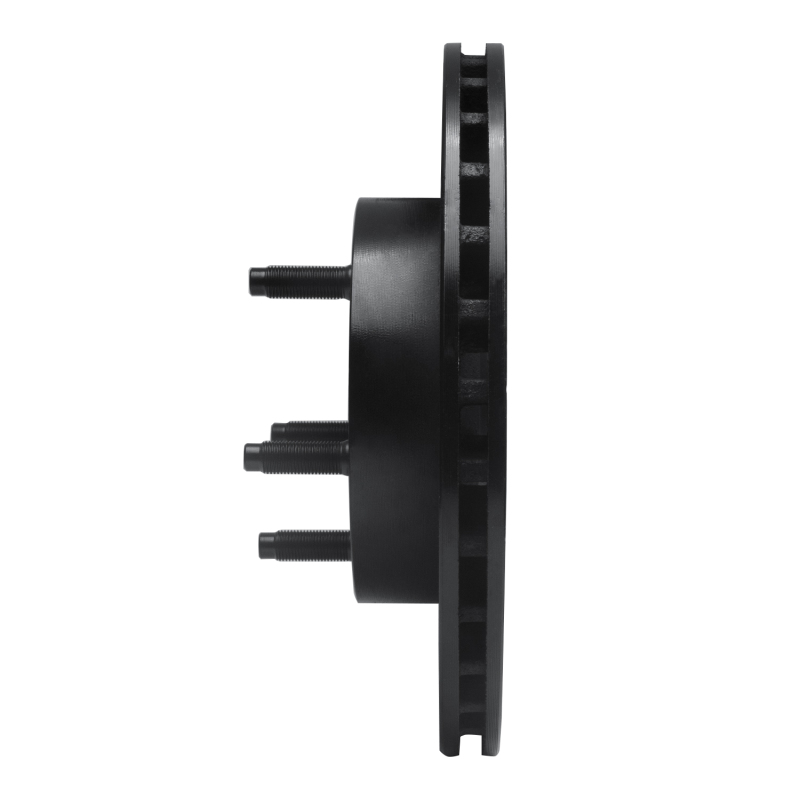 Picture of R1 83-92 Ford Ranger (USA/Canada) Front Left Drilled & Slotted Black Brake Rotor