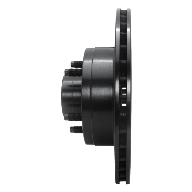 Picture of R1 80-83 Ford F-100 Front Right Drilled & Slotted Black Brake Rotor