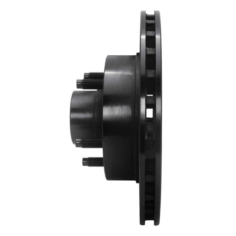 Picture of R1 91-94 Ford Explorer Front Left Drilled & Slotted Black Brake Rotor