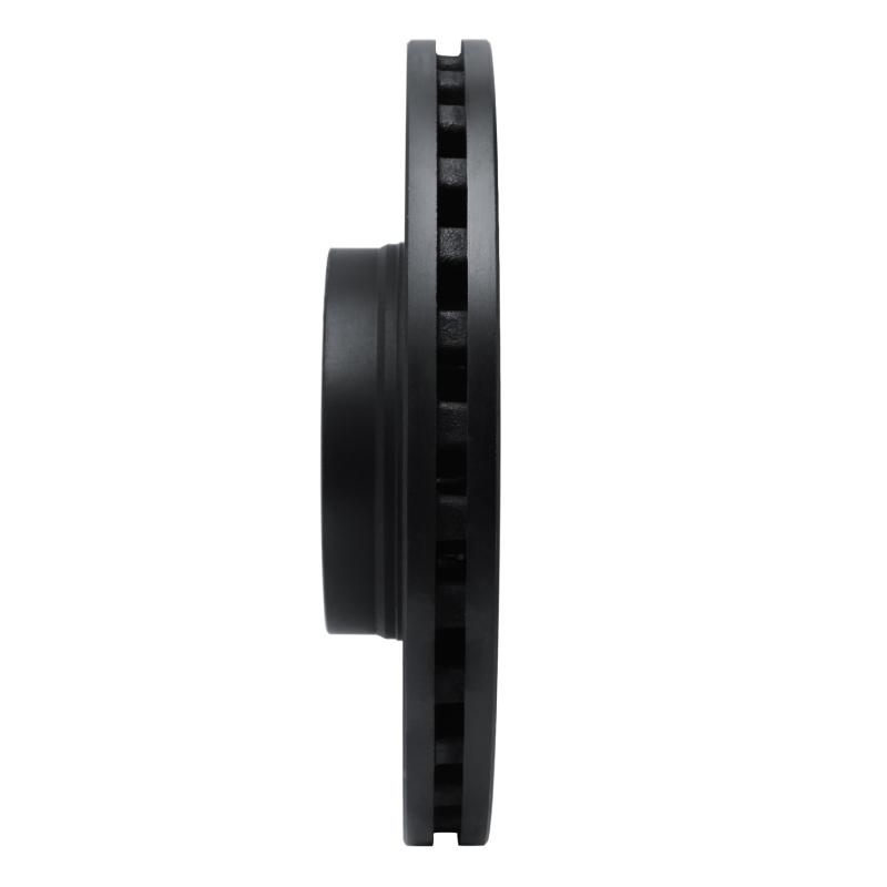 Picture of R1 15-25 Ford Transit-350 HD/DRW Front Left Drilled & Slotted Black Brake Rotor