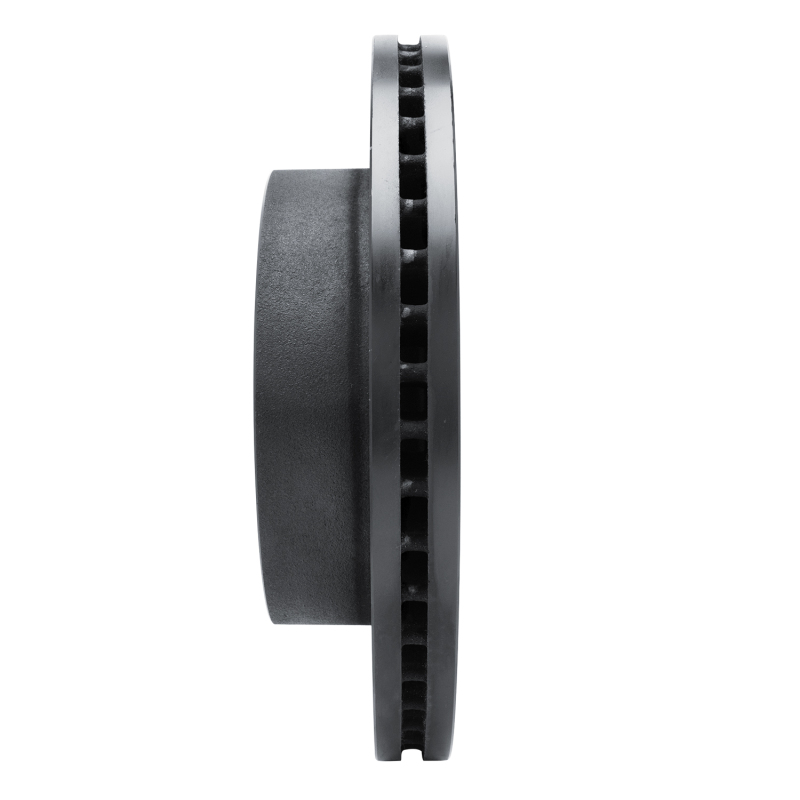 Picture of R1 20-25 Ford Transit-350 HD/DRW Rear Left Drilled & Slotted Black Brake Rotor