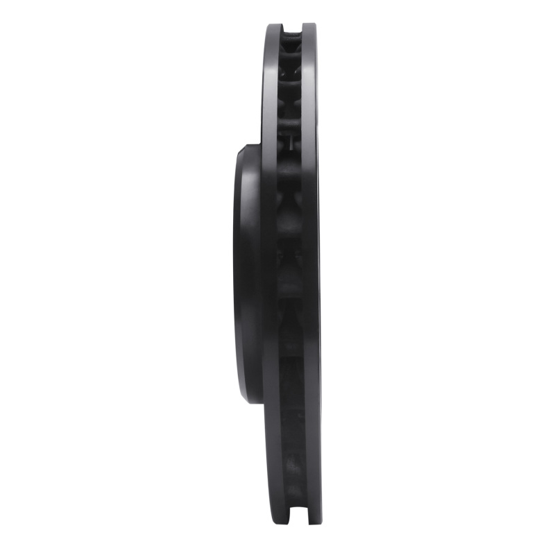 Picture of R1 94-02 Mercedes-Benz SL600 Left Front Drilled & Slotted Black Brake Rotor