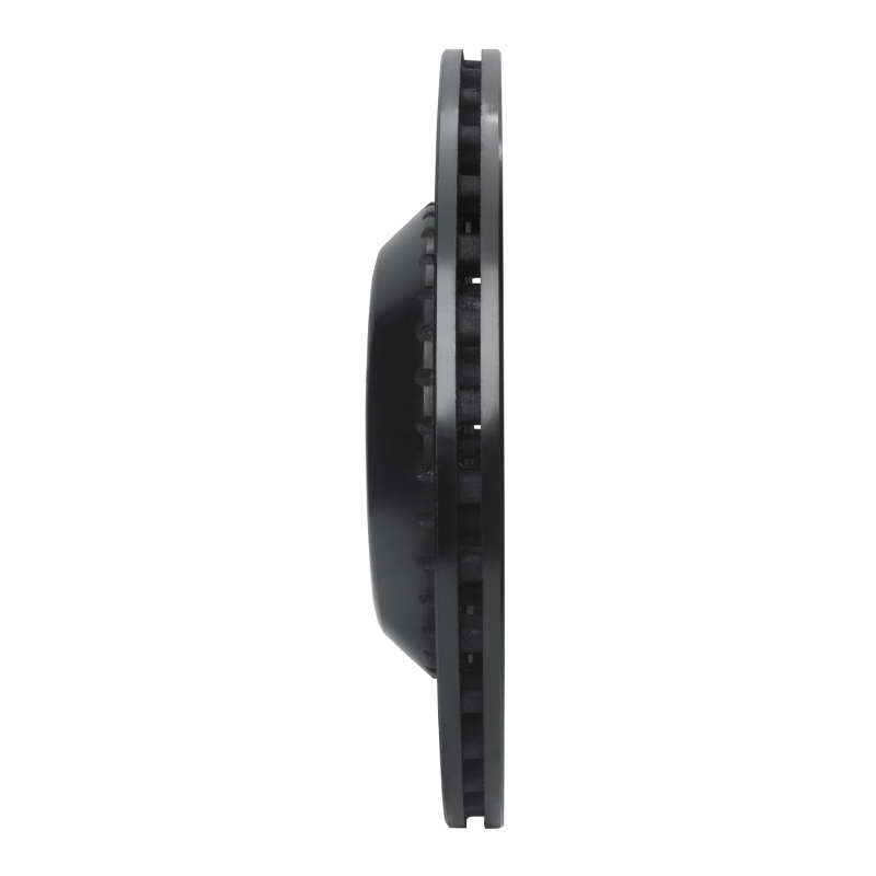 Picture of R1 14-21 Mercedes-Benz Maybach S560 Rear Left Drilled & Slotted Black Brake Rotor
