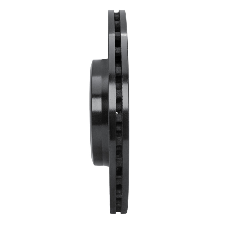 Picture of R1 08-25 Audi A4 Quattro Front Right Drilled & Slotted Black Brake Rotor
