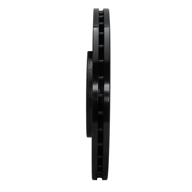 Picture of R1 98-18 Audi A1 (Mexico) Front Right Drilled & Slotted Black Brake Rotor
