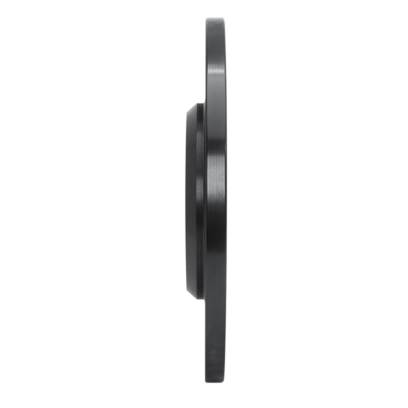 Picture of R1 79-81 Toyota Celica Front Right Drilled & Slotted Black Brake Rotor