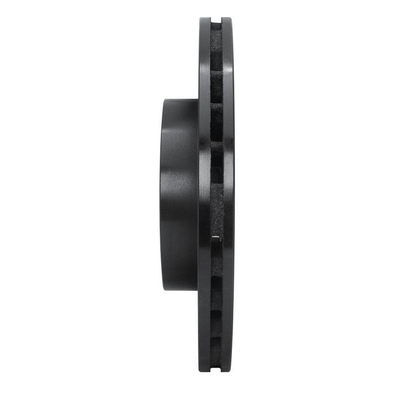 Picture of R1 86-89 Toyota Celica Front Left Drilled & Slotted Black Brake Rotor