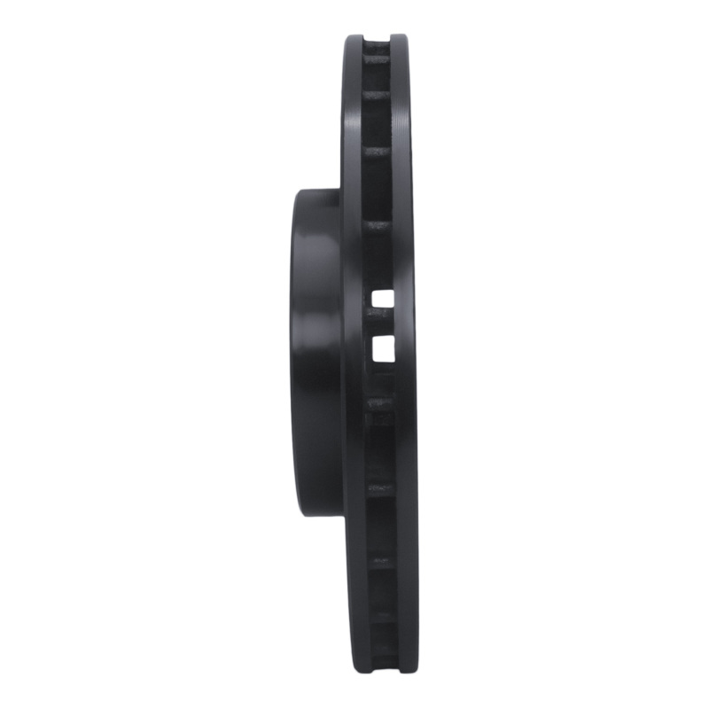 Picture of R1 87-88 Toyota Pickup Front Right Drilled & Slotted Black Brake Rotor