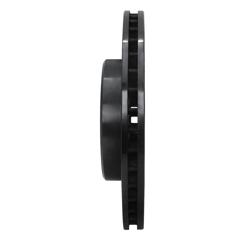 Picture of R1 93-98 Toyota T100 Front Right Drilled & Slotted Black Brake Rotor