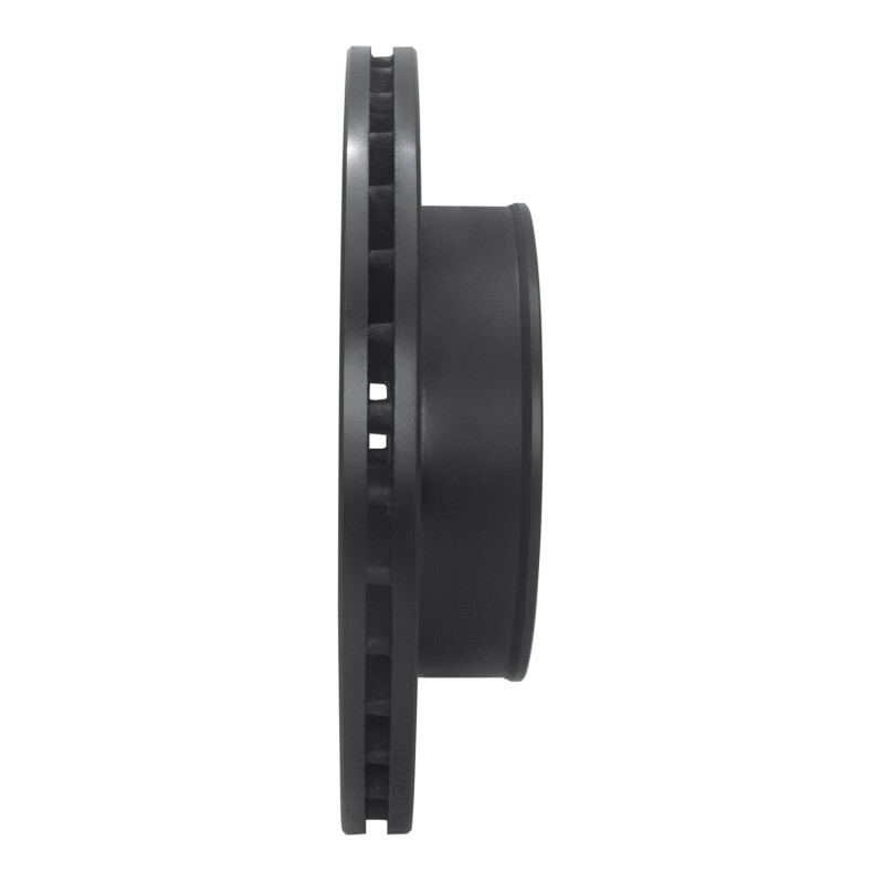 Picture of R1 09-15 Toyota Hilux (Mexico) Front Right Drilled & Slotted Black Brake Rotor
