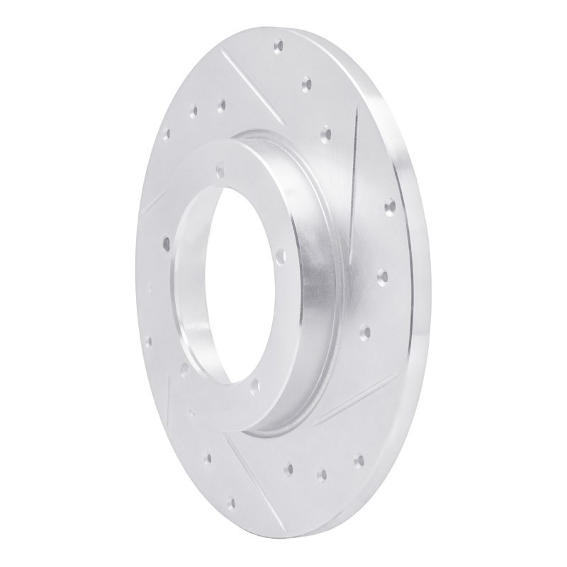Picture of R1 65-76 Porsche 911 Front Right Drilled & Slotted Silver Brake Rotor