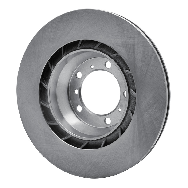 Picture of R1 07-16 Porsche Panamera Right Rear Drilled & Slotted Silver Brake Rotor