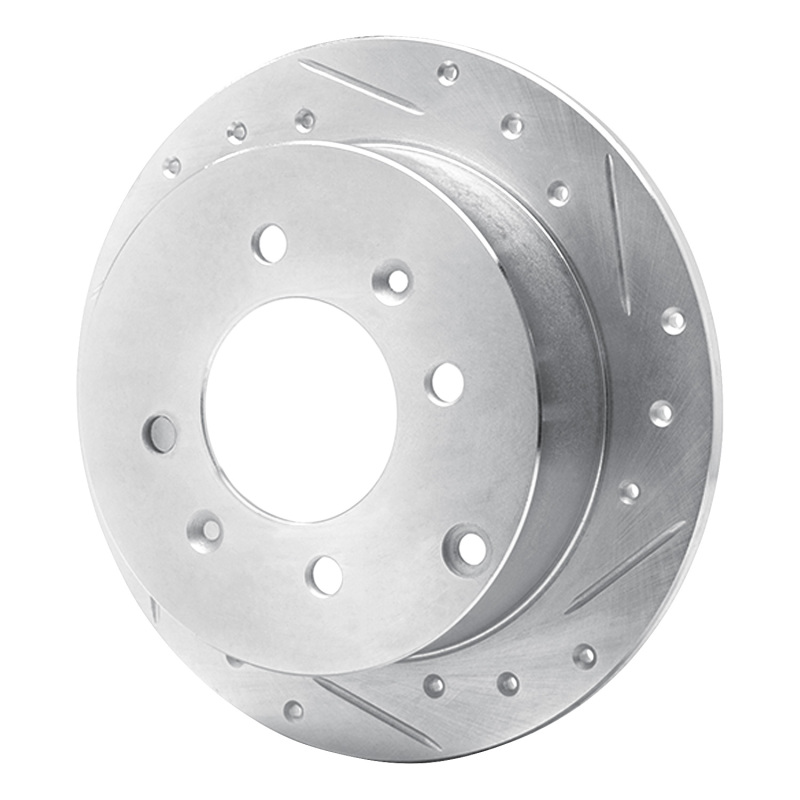 Picture of R1 99-06 Hyundai SONATA Rear Right Drilled & Slotted Silver Brake Rotor