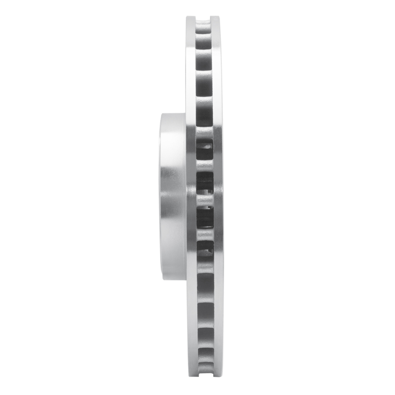 Picture of R1 10-17 Land Rover Range Rover Front Right Drilled & Slotted Silver Brake Rotor