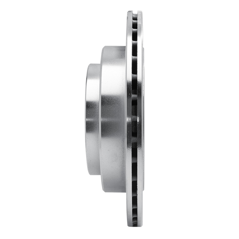 Picture of R1 90-94 Subaru Legacy Rear Left Drilled & Slotted Silver Brake Rotor