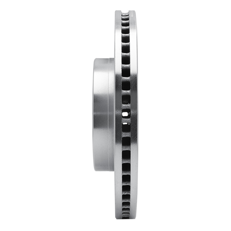 Picture of R1 15-19 Subaru Legacy Front Right Drilled & Slotted Silver Brake Rotor