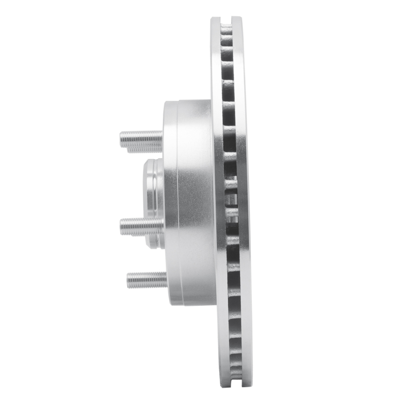 Picture of R1 82-87 Volvo 740 Front Left Drilled & Slotted Silver Brake Rotor