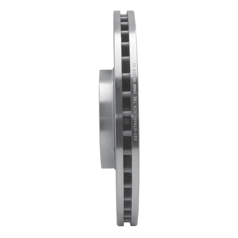 Picture of R1 10-16 Volvo XC60 Front Left Drilled & Slotted Silver Brake Rotor