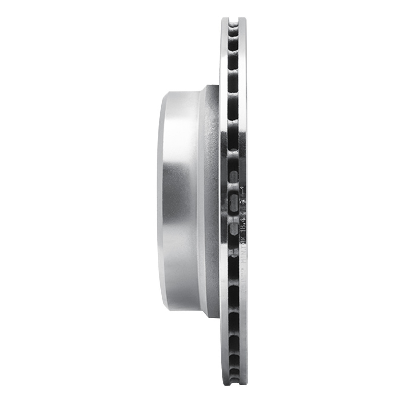 Picture of R1 88-94 BMW 750IL Rear Right Drilled & Slotted Silver Brake Rotor