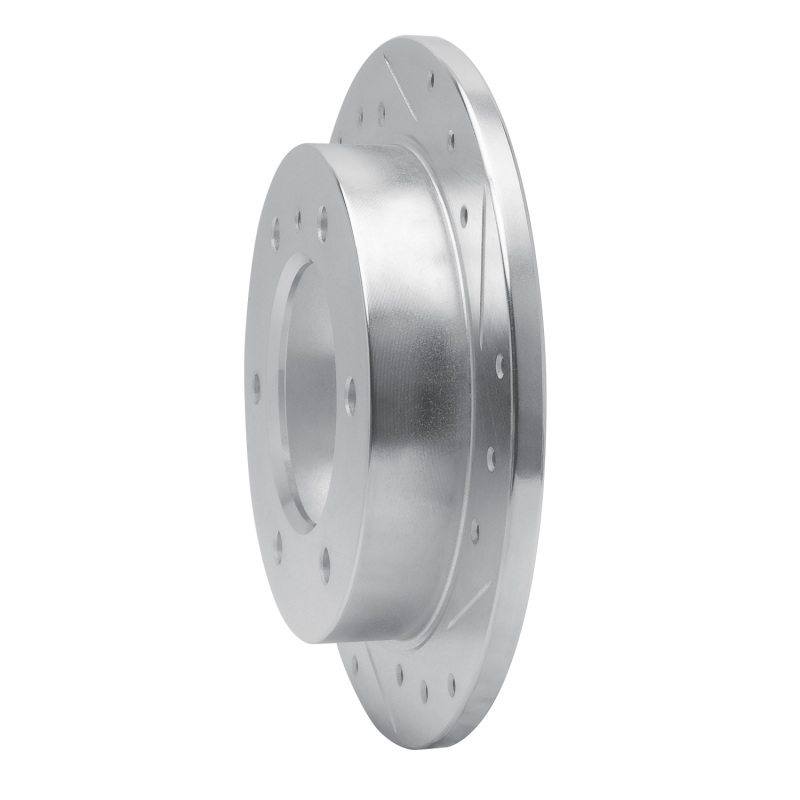 Picture of R1 88-95 Isuzu Pickup Rear Right Drilled & Slotted Silver Brake Rotor