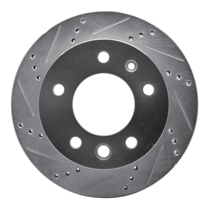 Picture of R1 02-06 Dodge Sprinter 2500 Front Left Drilled & Slotted Silver Brake Rotor