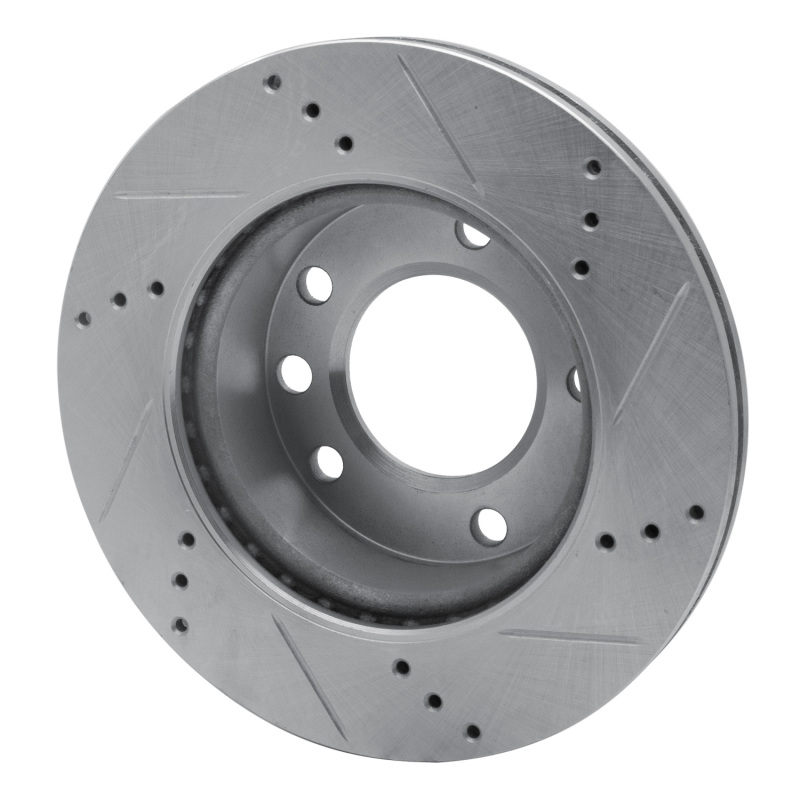 Picture of R1 02-06 Dodge Sprinter 2500 Front Left Drilled & Slotted Silver Brake Rotor