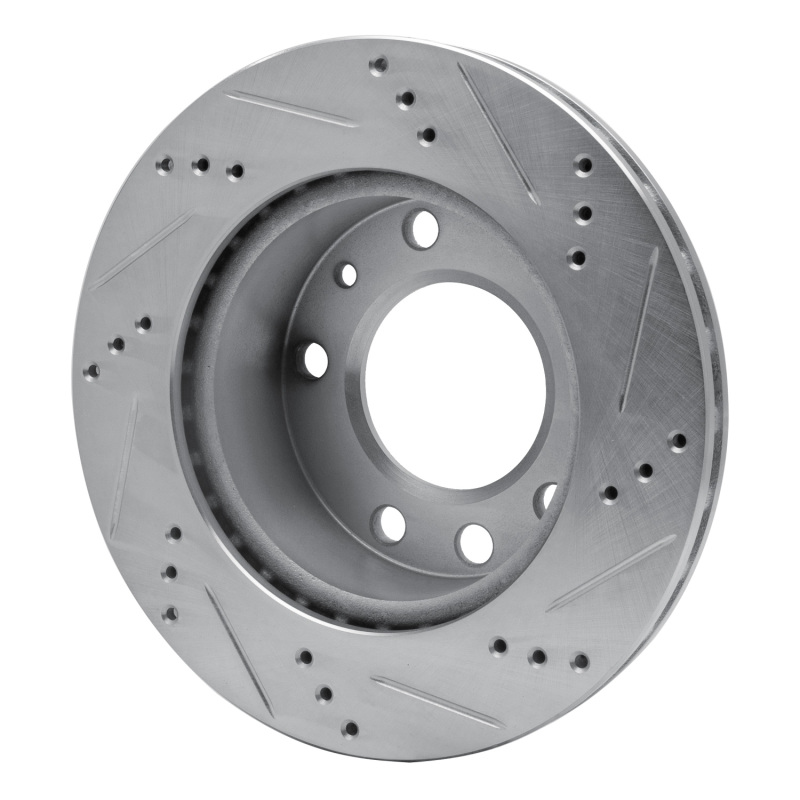 Picture of R1 02-06 Dodge Sprinter 2500 Front Left Drilled & Slotted Silver Brake Rotor