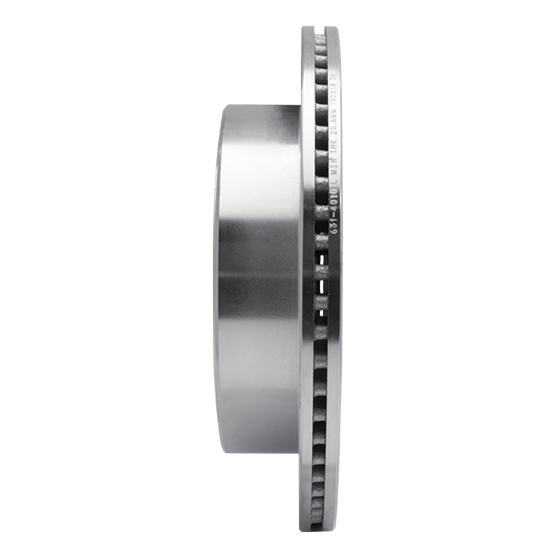Picture of R1 03-03 Dodge Durango Rear Left Drilled & Slotted Silver Brake Rotor