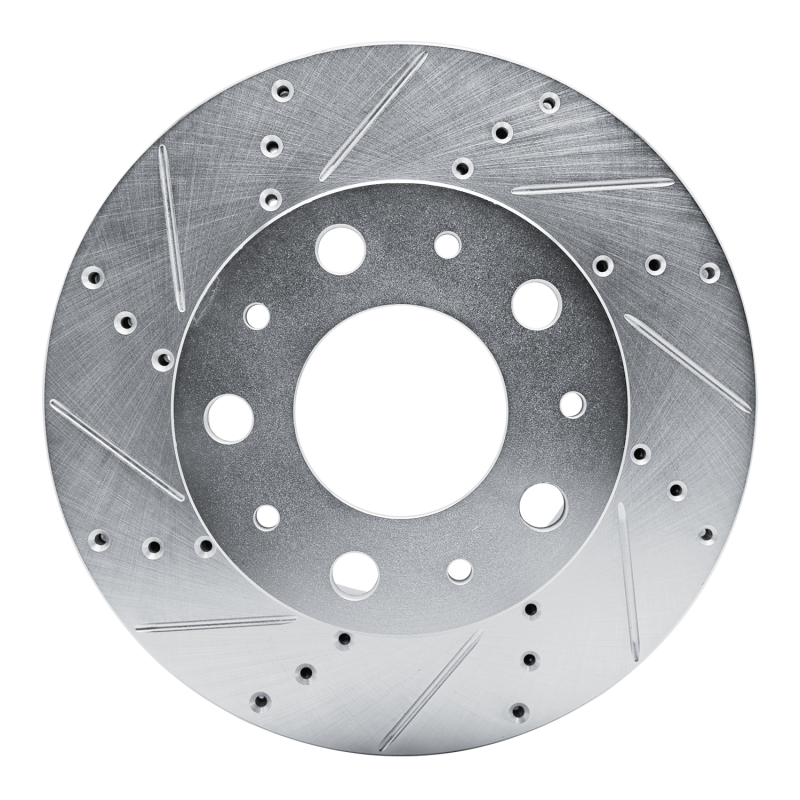 Picture of R1 14-25 Ram Promaster 2500 Front Left Drilled & Slotted Silver Brake Rotor