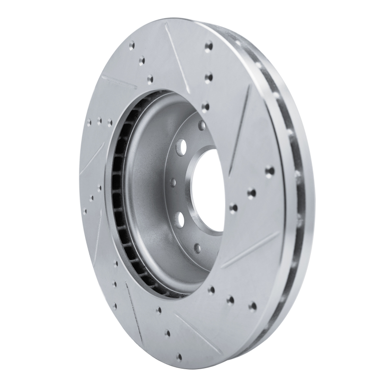 Picture of R1 14-25 Ram Promaster 2500 Front Left Drilled & Slotted Silver Brake Rotor