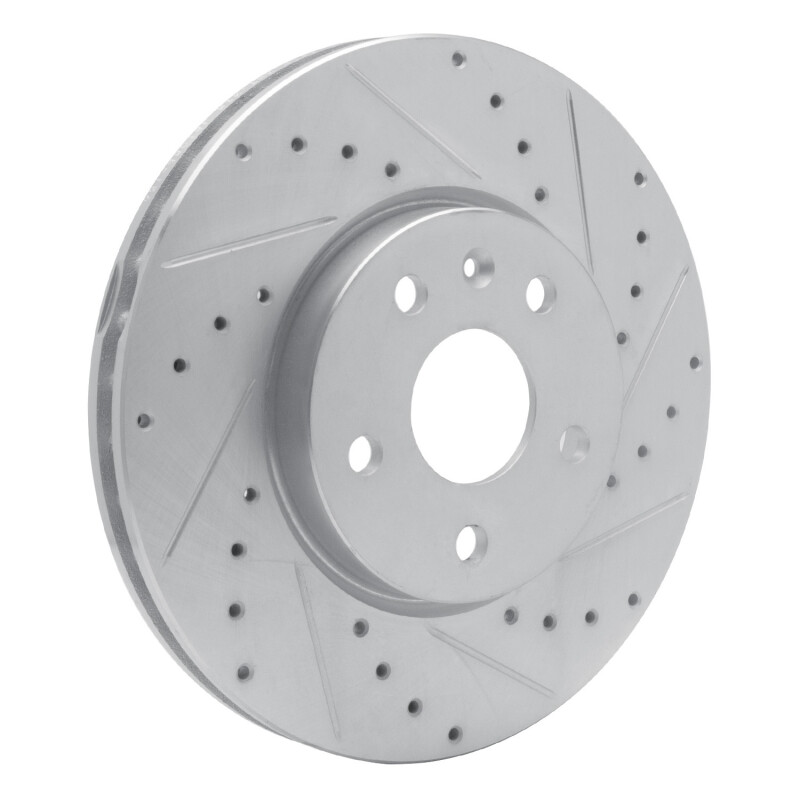 Picture of R1 10-25 Buick ALLURE Front Right Drilled & Slotted Silver Brake Rotor