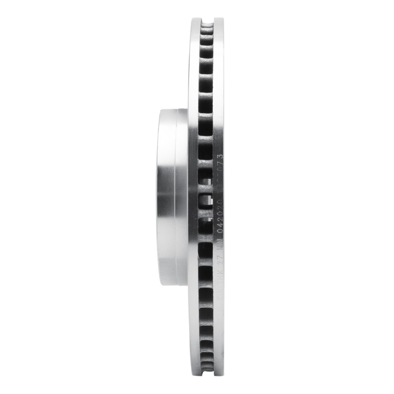 Picture of RNC Brake Rotor - Drill & Slot - R1 14-25 Cadillac CT5 Front Left Drilled & Slotted Silver Brake Rotor rnc631-46036L