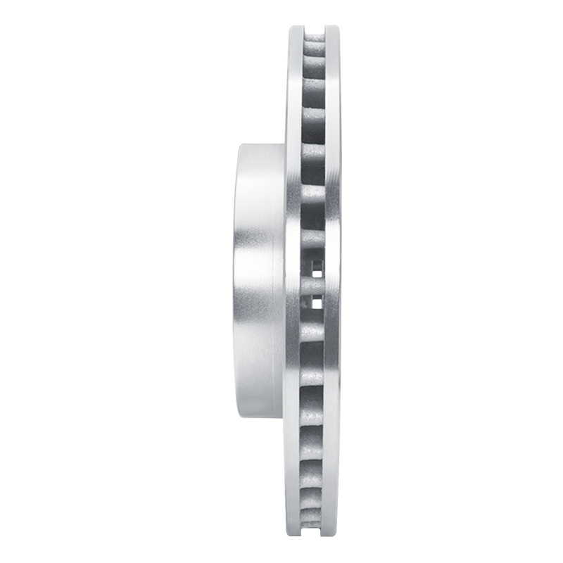 Picture of RNC Brake Rotor - Drill & Slot - R1 14-20 Cadillac CT6 Front Left Drilled & Slotted Silver Brake Rotor rnc631-46038L