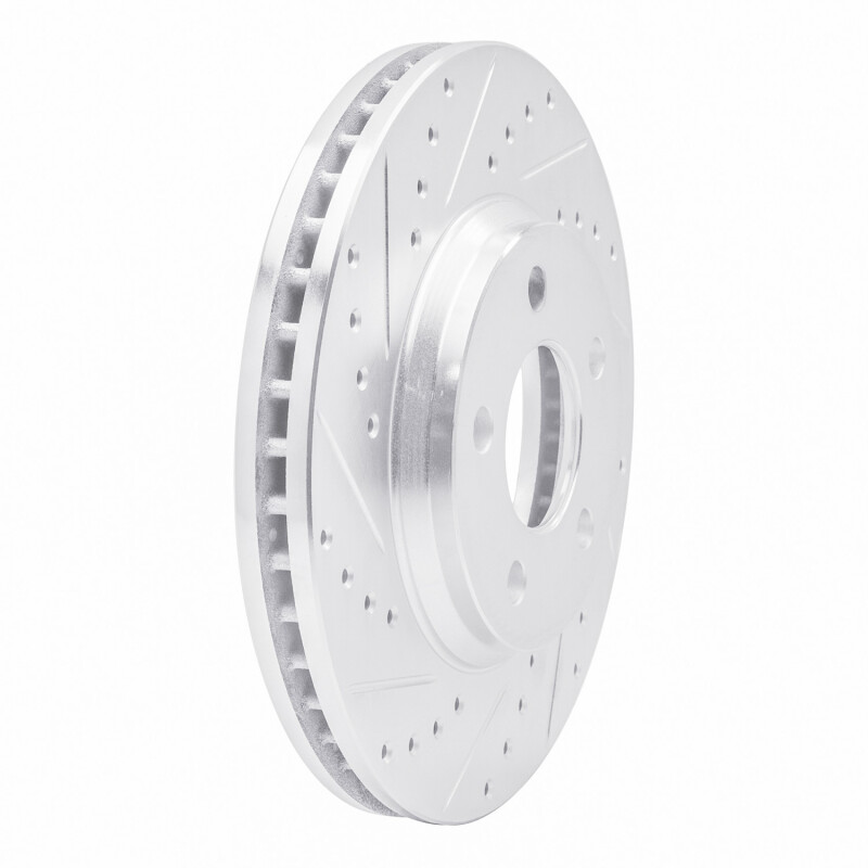 Picture of RNC Brake Rotor - Drill & Slot - R1 05-05 Buick Park Avenue Front Left Drilled & Slotted Silver Brake Rotor rnc631-47032L