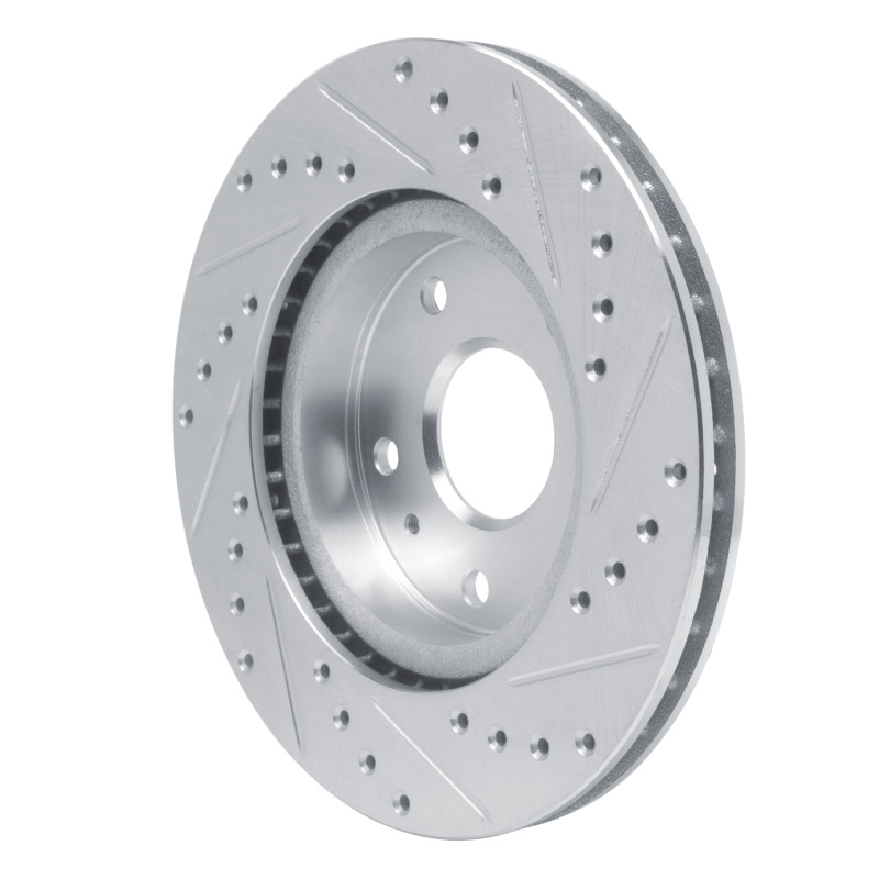Picture of RNC Brake Rotor - Drill & Slot - R1 88-89 Chevrolet C3500 Front Left Drilled & Slotted Silver Brake Rotor rnc631-48012L