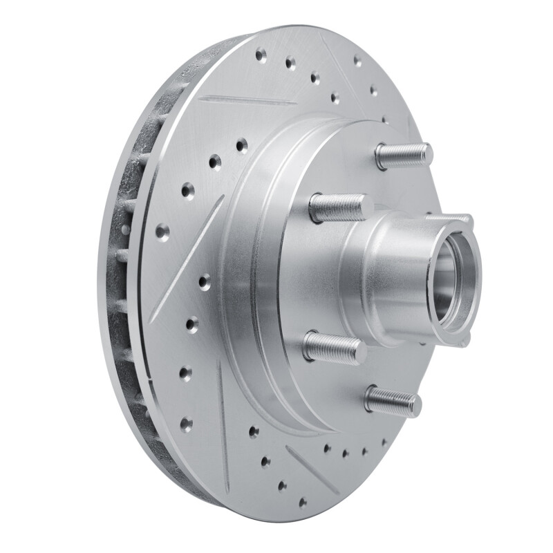 Picture of RNC Brake Rotor - Drill & Slot - R1 94-02 Chevrolet Express 2500 Front Right Drilled & Slotted Silver Brake Rotor rnc631-48031R
