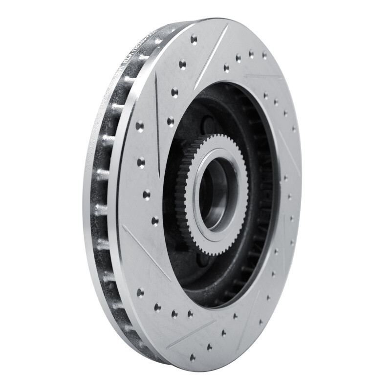 Picture of RNC Brake Rotor - Drill & Slot - R1 94-02 Chevrolet Express 2500 Front Right Drilled & Slotted Silver Brake Rotor rnc631-48031R