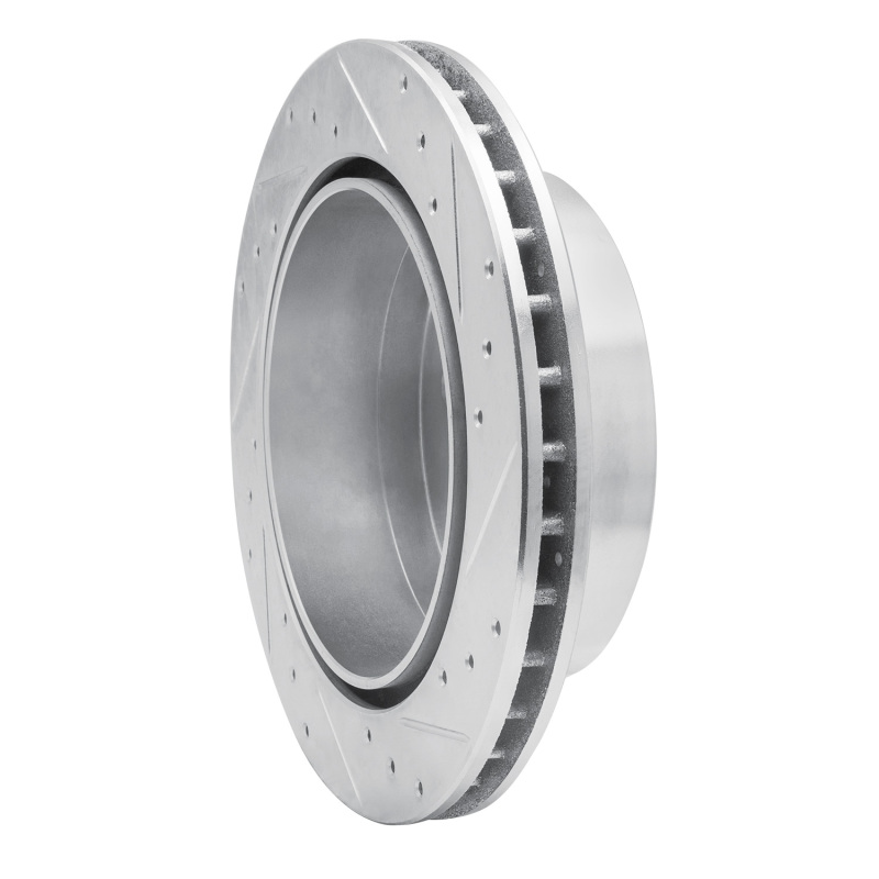Picture of RNC Brake Rotor - Drill & Slot - R1 03-05 Chevrolet Express 2500 Rear Right Drilled & Slotted Silver Brake Rotor rnc631-48047R
