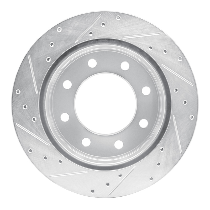 Picture of RNC Brake Rotor - Drill & Slot - R1 03-05 Chevrolet Suburban 2500 Rear Right Drilled & Slotted Silver Brake Rotor rnc631-48048R