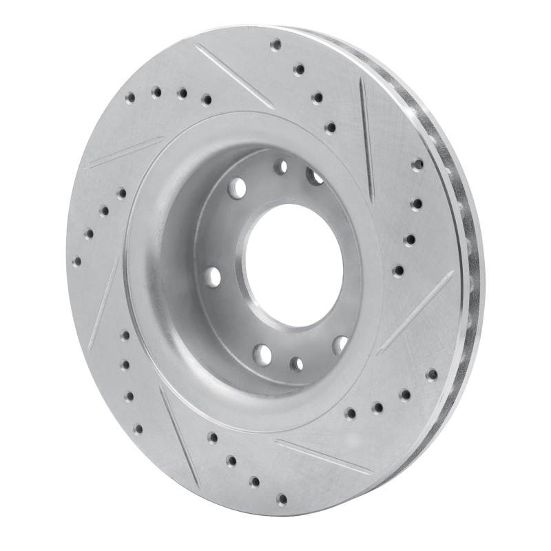 Picture of RNC Brake Rotor - Drill & Slot - R1 06-09 Buick Rainier Front Left Drilled & Slotted Silver Brake Rotor rnc631-48052L
