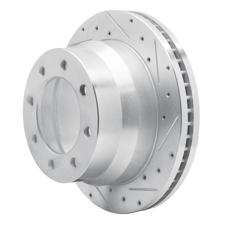 Picture of RNC Brake Rotor - Drill & Slot - R1 09-20 Chevrolet Express 4500 Rear Right Drilled & Slotted Silver Brake Rotor rnc631-48056R