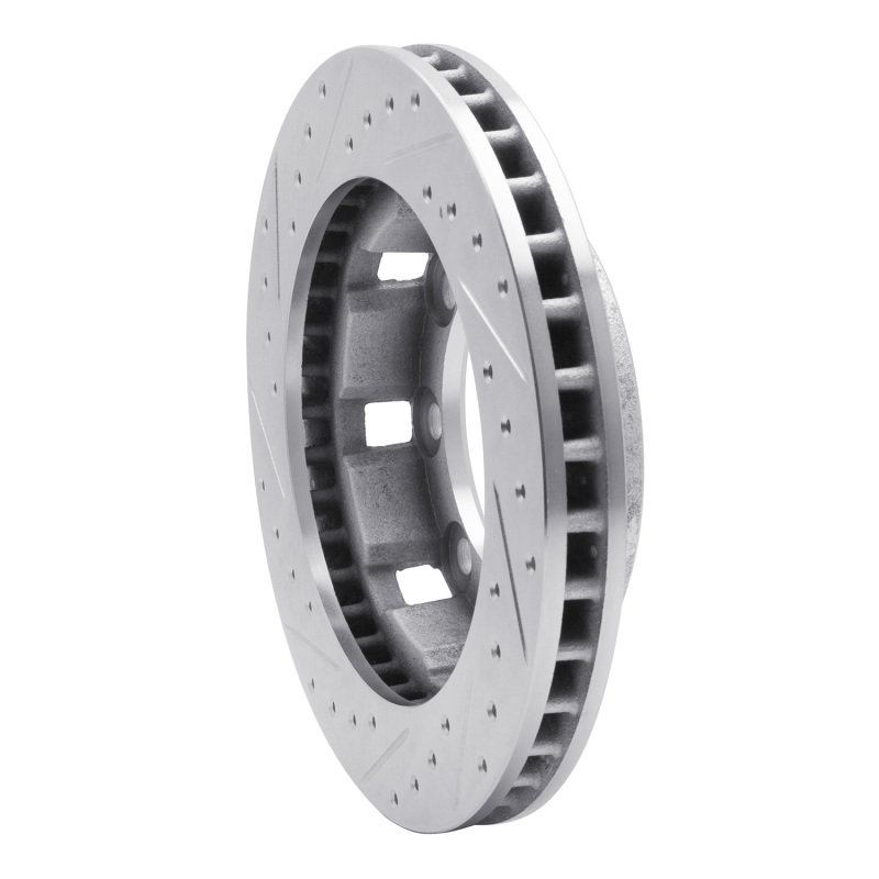 Picture of RNC Brake Rotor - Drill & Slot - R1 71-91 Chevrolet P30 Van Front Right Drilled & Slotted Silver Brake Rotor rnc631-48064R