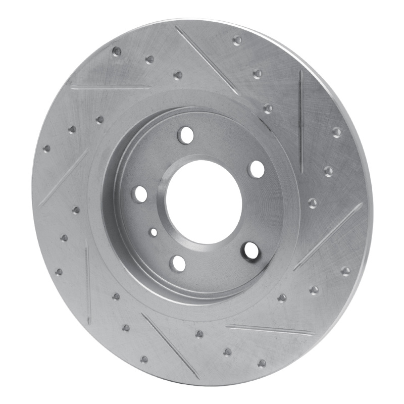 Picture of RNC Brake Rotor - Drill & Slot - R1 05-05 Buick TERRAZA Rear Left Drilled & Slotted Silver Brake Rotor rnc631-52025L