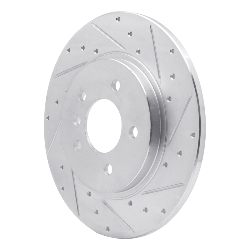 Picture of RNC Brake Rotor - Drill & Slot - R1 05-05 Buick TERRAZA Rear Right Drilled & Slotted Silver Brake Rotor rnc631-52025R