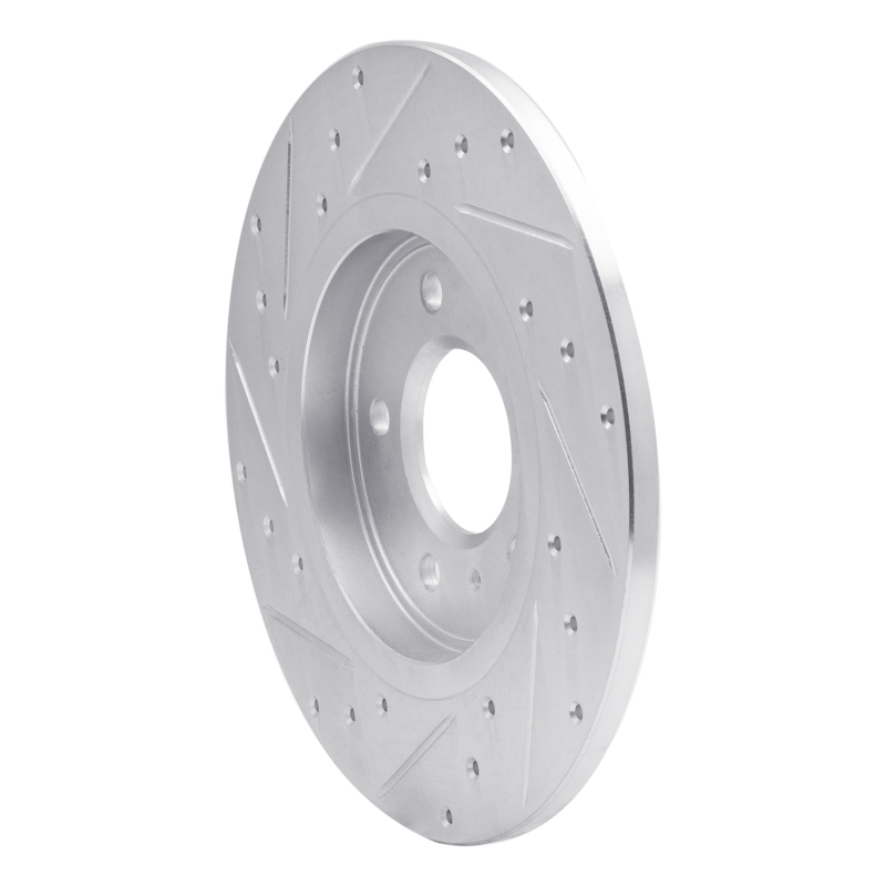 Picture of RNC Brake Rotor - Drill & Slot - R1 05-05 Buick TERRAZA Rear Right Drilled & Slotted Silver Brake Rotor rnc631-52025R