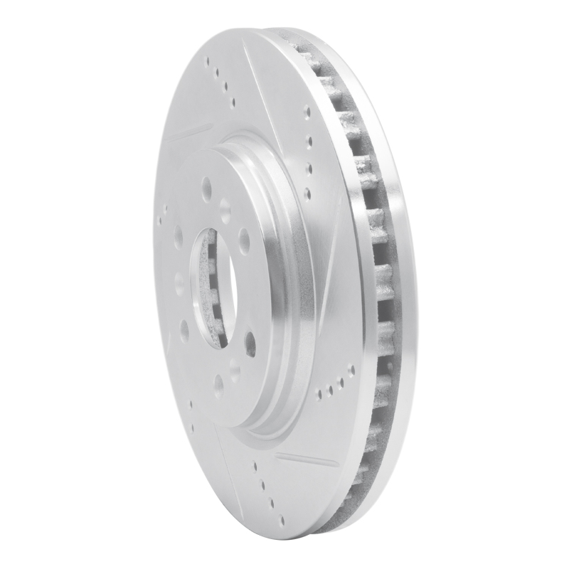 Picture of RNC Brake Rotor - Drill & Slot - R1 06-09 Buick TERRAZA Front Right Drilled & Slotted Silver Brake Rotor rnc631-52027R