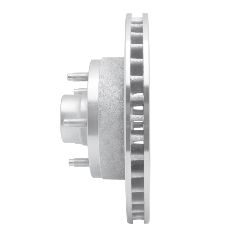 Picture of RNC Brake Rotor - Drill & Slot - R1 73-73 Ford Galaxie 500 Front Right Drilled & Slotted Silver Brake Rotor rnc631-54011R