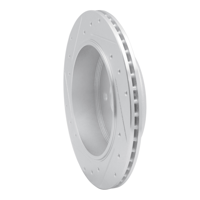 Picture of RNC Brake Rotor - Drill & Slot - R1 10-11 Ford Ranger (USA/Canada) Rear Right Drilled & Slotted Silver Brake Rotor rnc631-54092R