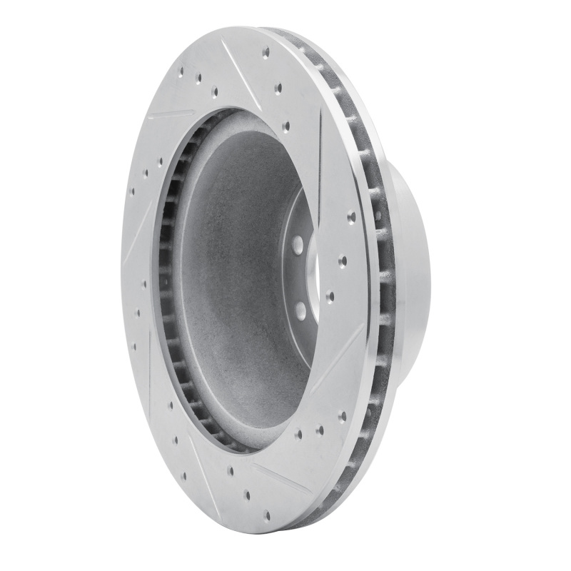 Picture of RNC Brake Rotor - Drill & Slot - R1 68-76 Ford E-350 Econoline Front Left Drilled & Slotted Silver Brake Rotor rnc631-54100L